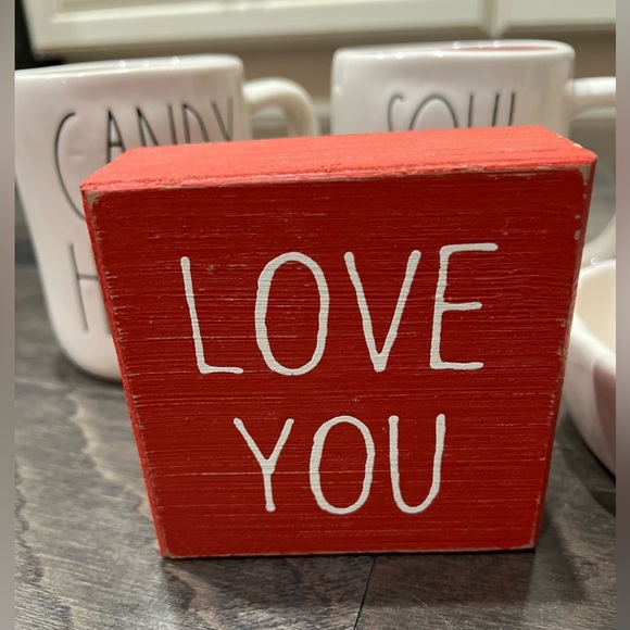 RAE DUNN Valentine’s Day Coffee Mug Lot - Picture 2 of 11